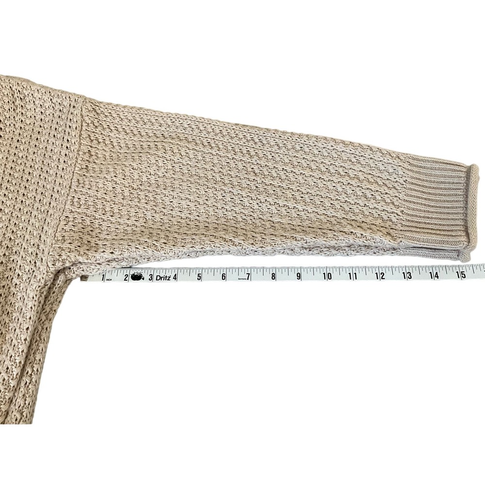 Two Universal Thread Sweaters Size Small Natural … - image 7